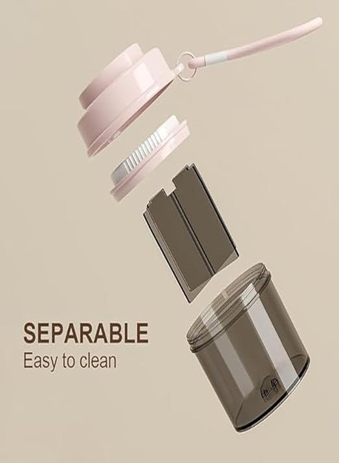 CLICKSWIFT علبة حبوب طبية فاخرة من كليكسويفت® بأربعة أقسام، للمكملات الغذائية، خالية من مادة BPA، مصنوعة من مواد آمنة غذائياً، ومضادة للاختلاط، بتصميم واسع الفتحات، مناسبة للسفر والاستخدام المنزلي واليومي - قطعة واحدة (متعددة الألوان) - Image 4